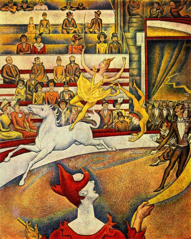 The Circus painting - Georges Seurat The Circus art painting